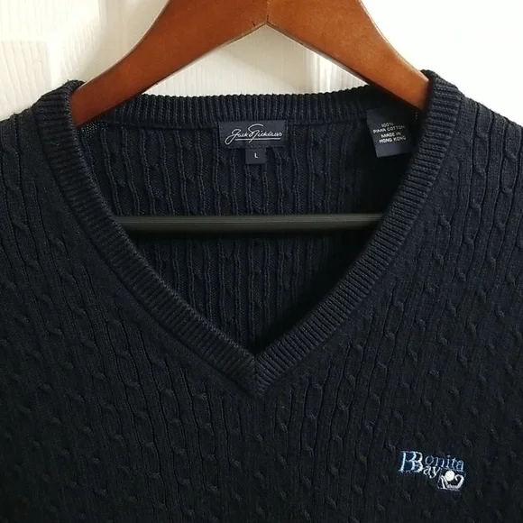 Jack Nichlaus Bonita Bay size large sweater vest - Picture 6 of 12
